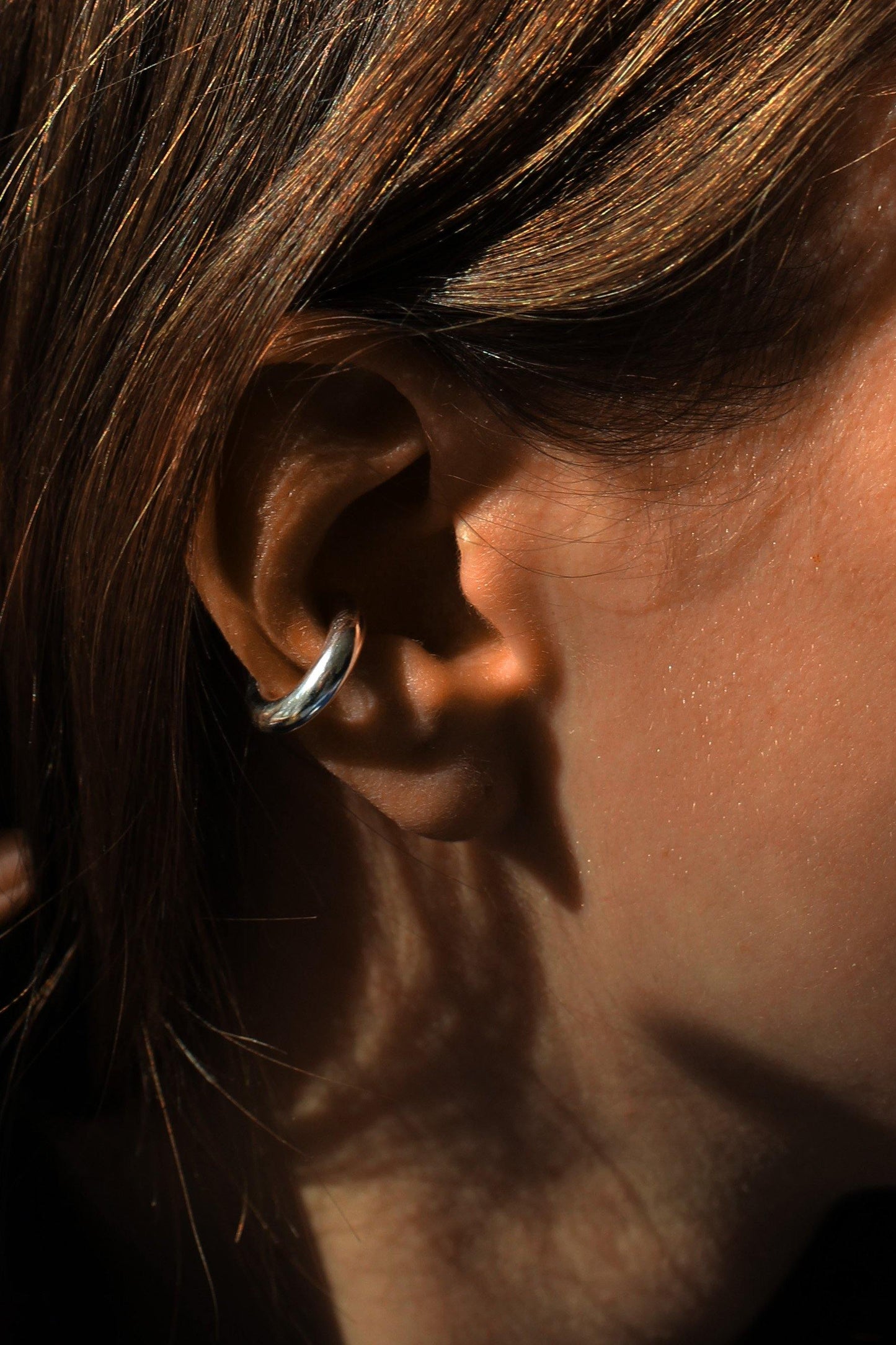 SASKIA DIEZ - BOLD EARCUFF SILVER - The Good Store Berlin