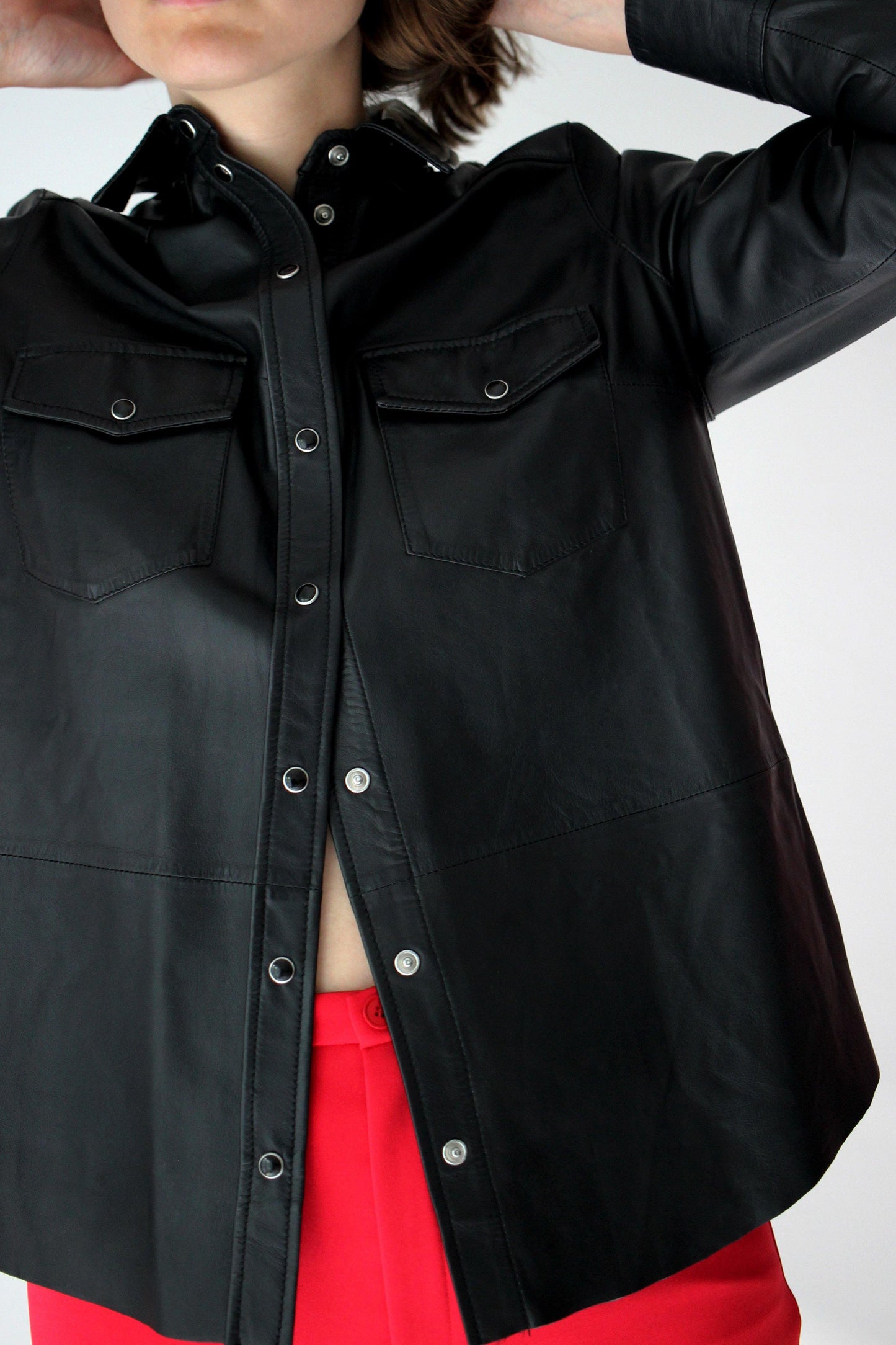 SET Leather Shirt - The Good Store Berlin