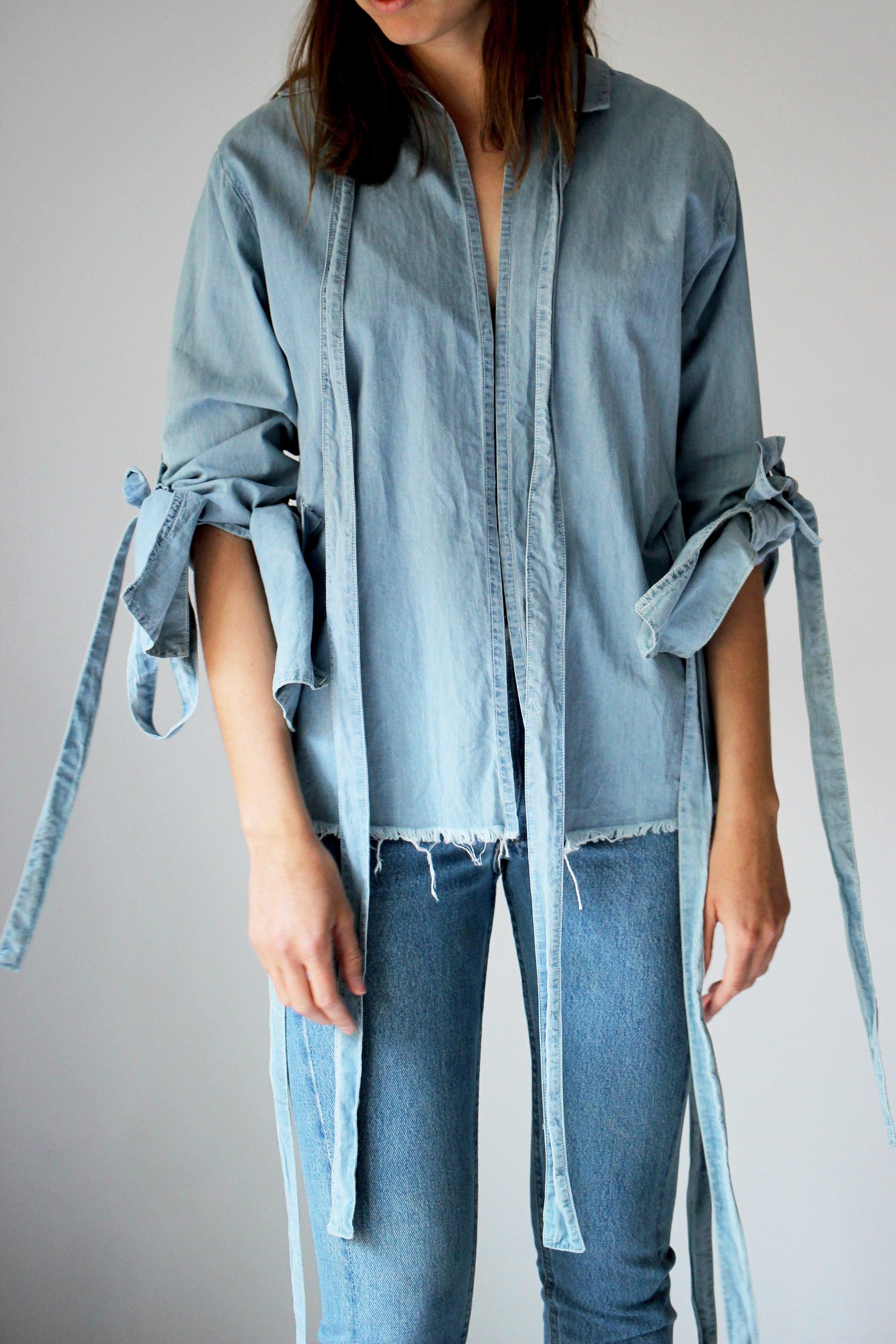 MARQUES ALMEIDA  Denim Blouse - The Good Store Berlin