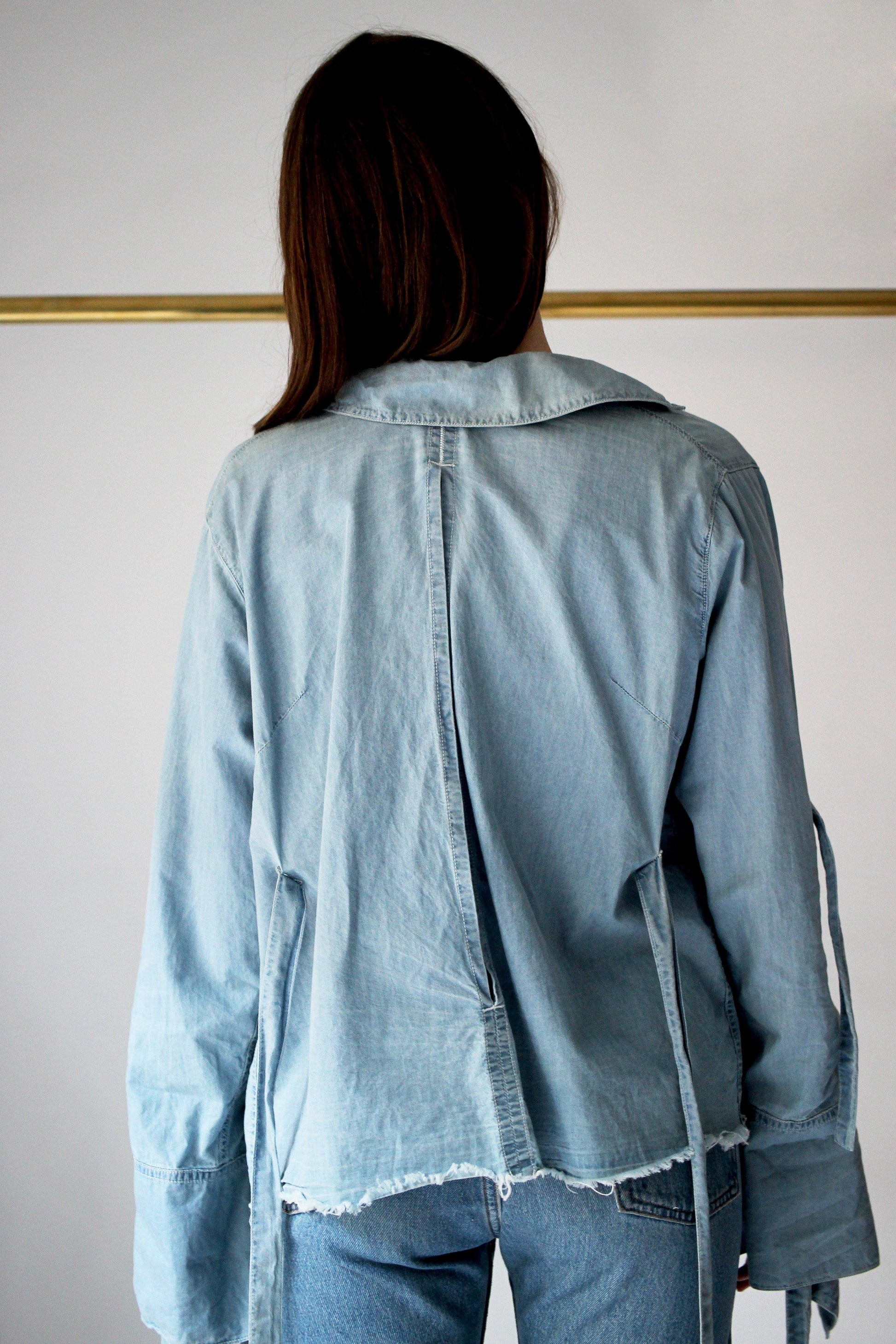 MARQUES ALMEIDA  Denim Blouse - The Good Store Berlin