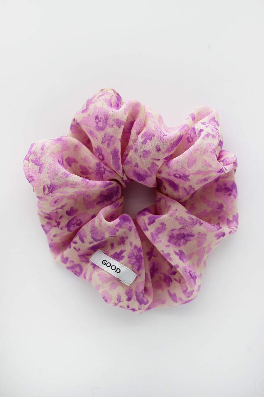 GOOD Silk Scrunchie flowers