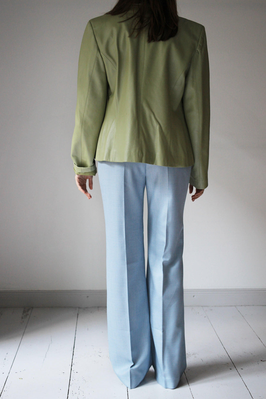 MALAIKA RAISS pale blue pants - The Good Store Berlin