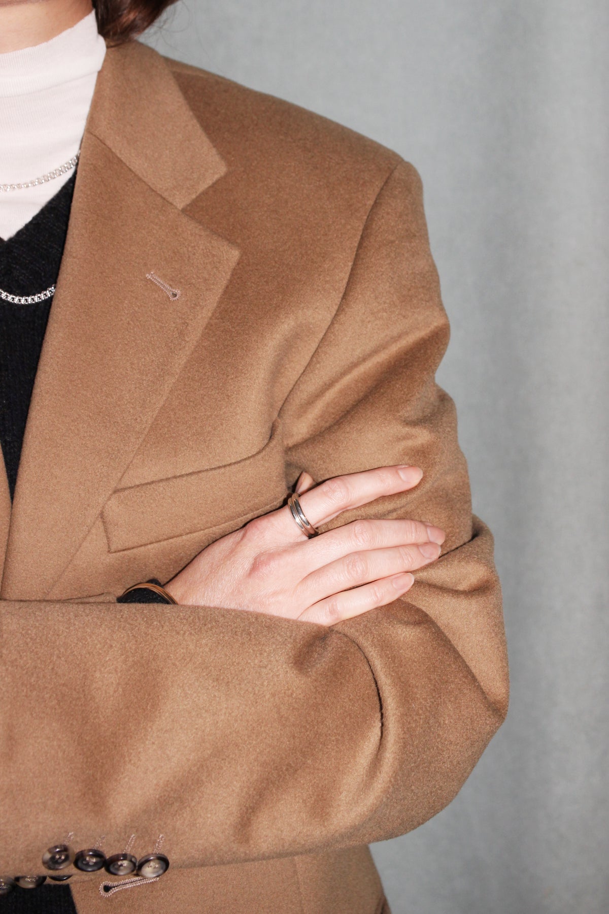 VINTAGE CASHMERE BLAZER