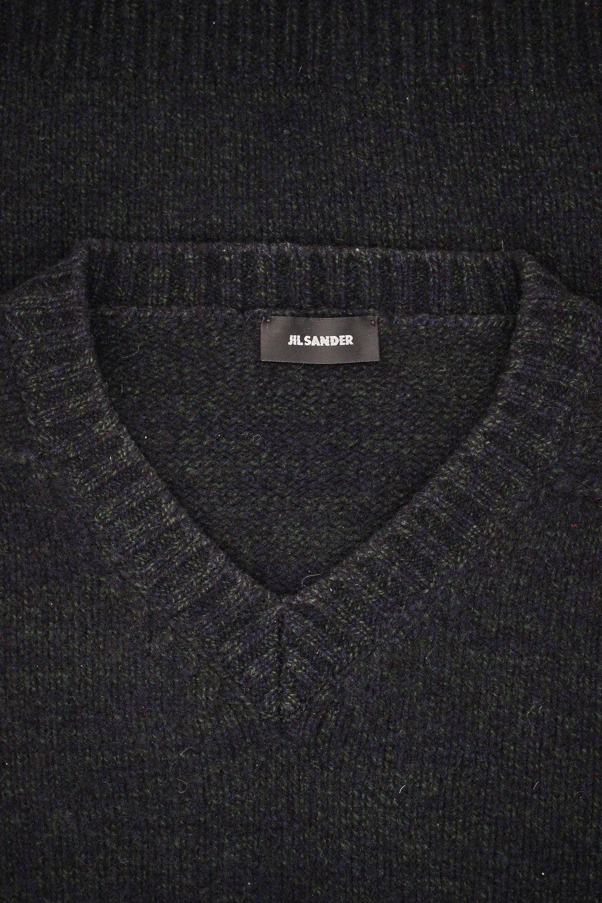 JIL SANDER V-NECK KNIT