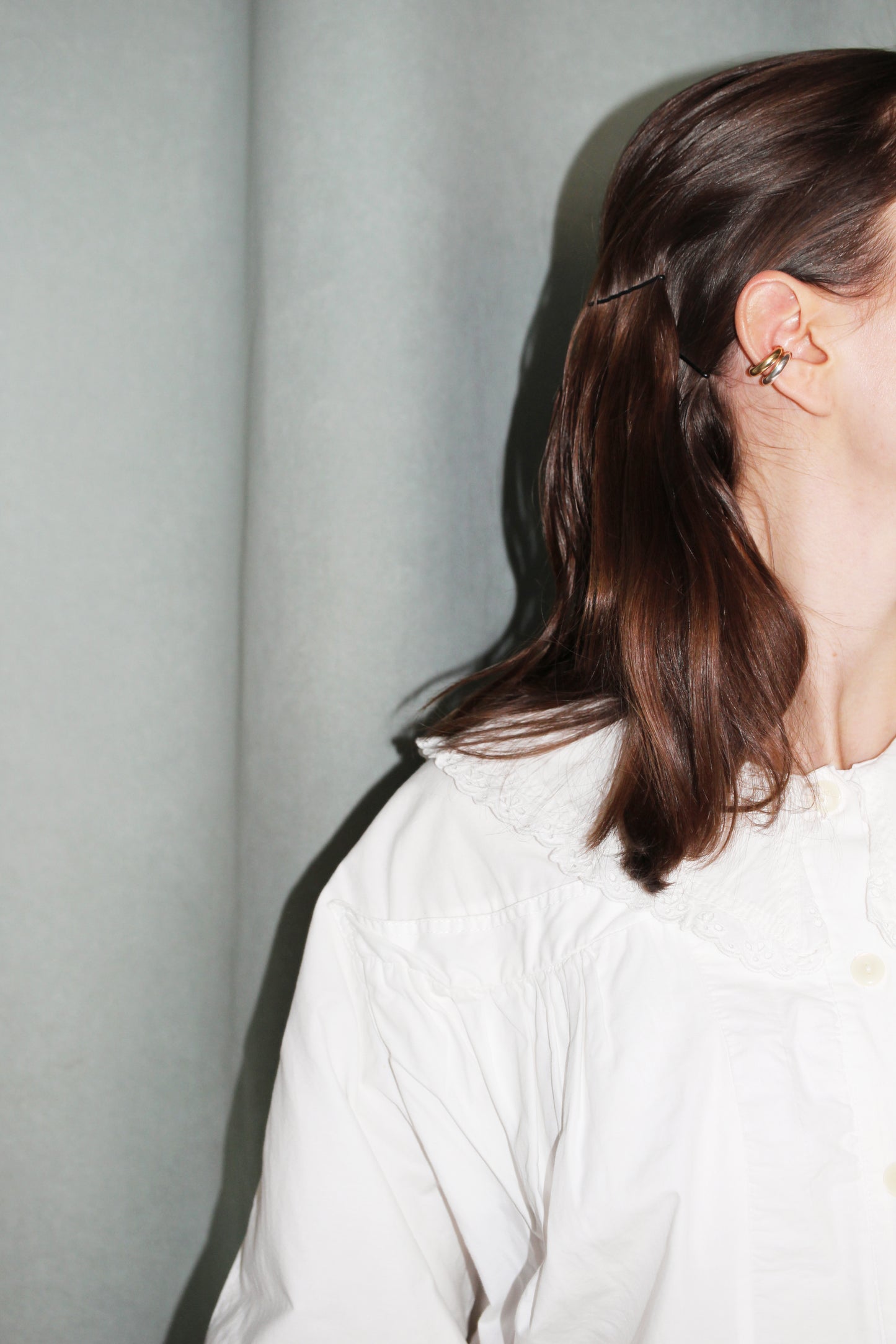 SASKIA DIEZ - BOLD EARCUFF NO 2 SILVER