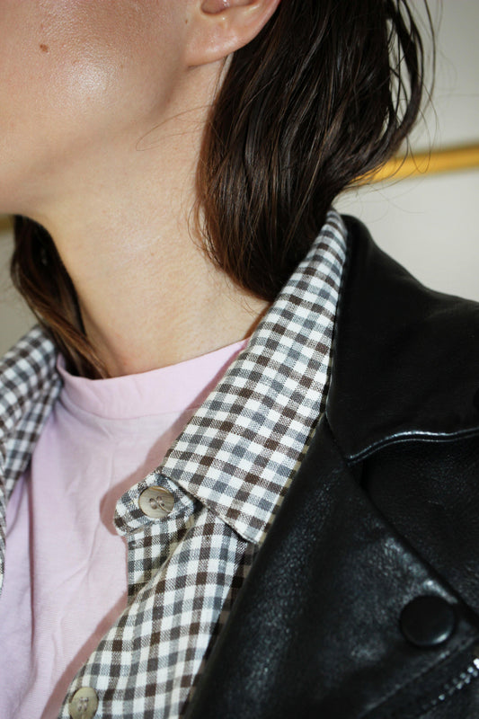 ACNE STUDIOS Biker Leather Jacket - The Good Store Berlin
