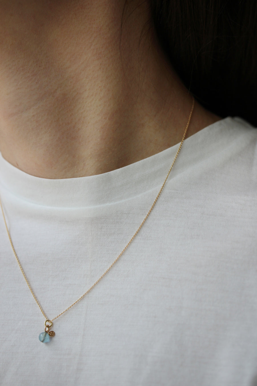 SASKIA DIEZ Ultrafine Necklace 18k Gold