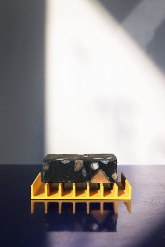 RECYCLED PET SOAP DISH amber ridge - The Good Store Berlin