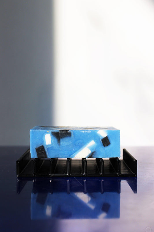RECYCLED PET SOAP DISH black ridge - The Good Store Berlin