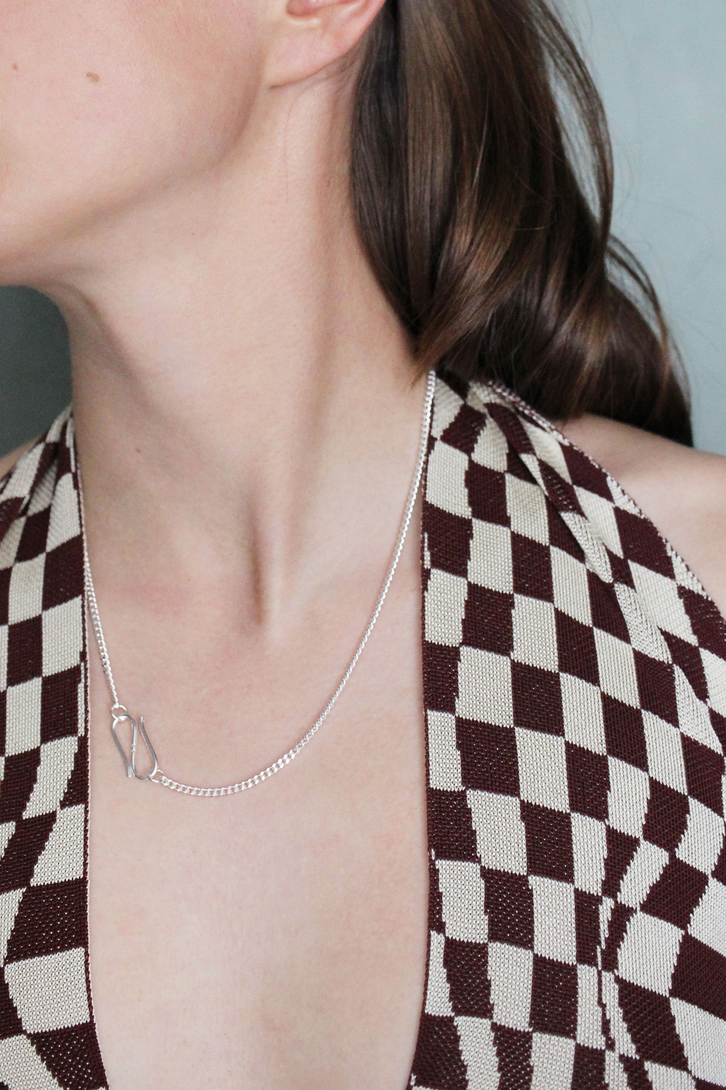 LANI LEES Basic Necklace - Silver