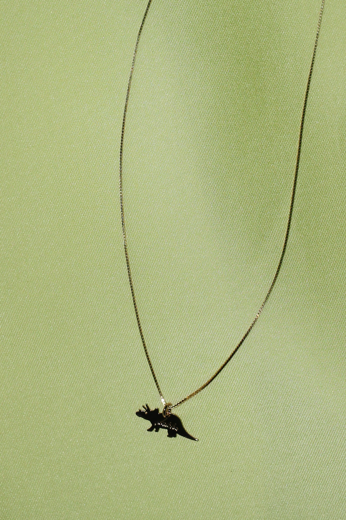 MALAIKARAISS DINOLOVE-  Triceratops Necklace