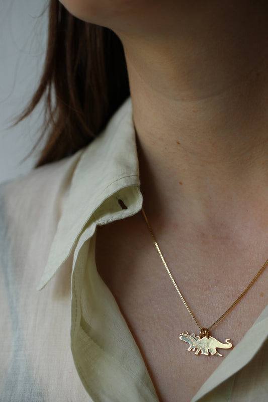 MALAIKARAISS DINOLOVE-  Brontosaurus Necklace