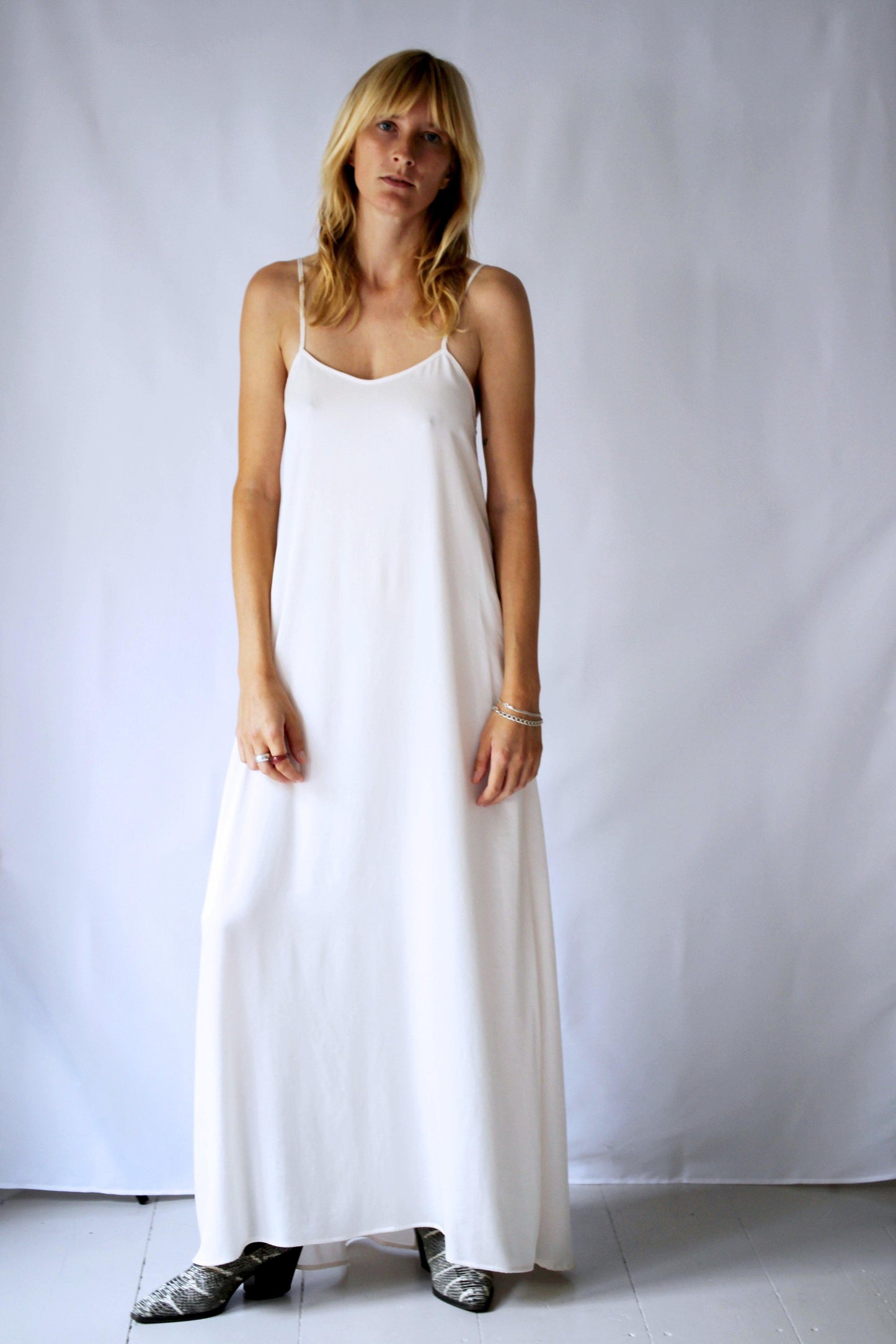 GOOD SLIP DRESS IVORY - The Good Store Berlin