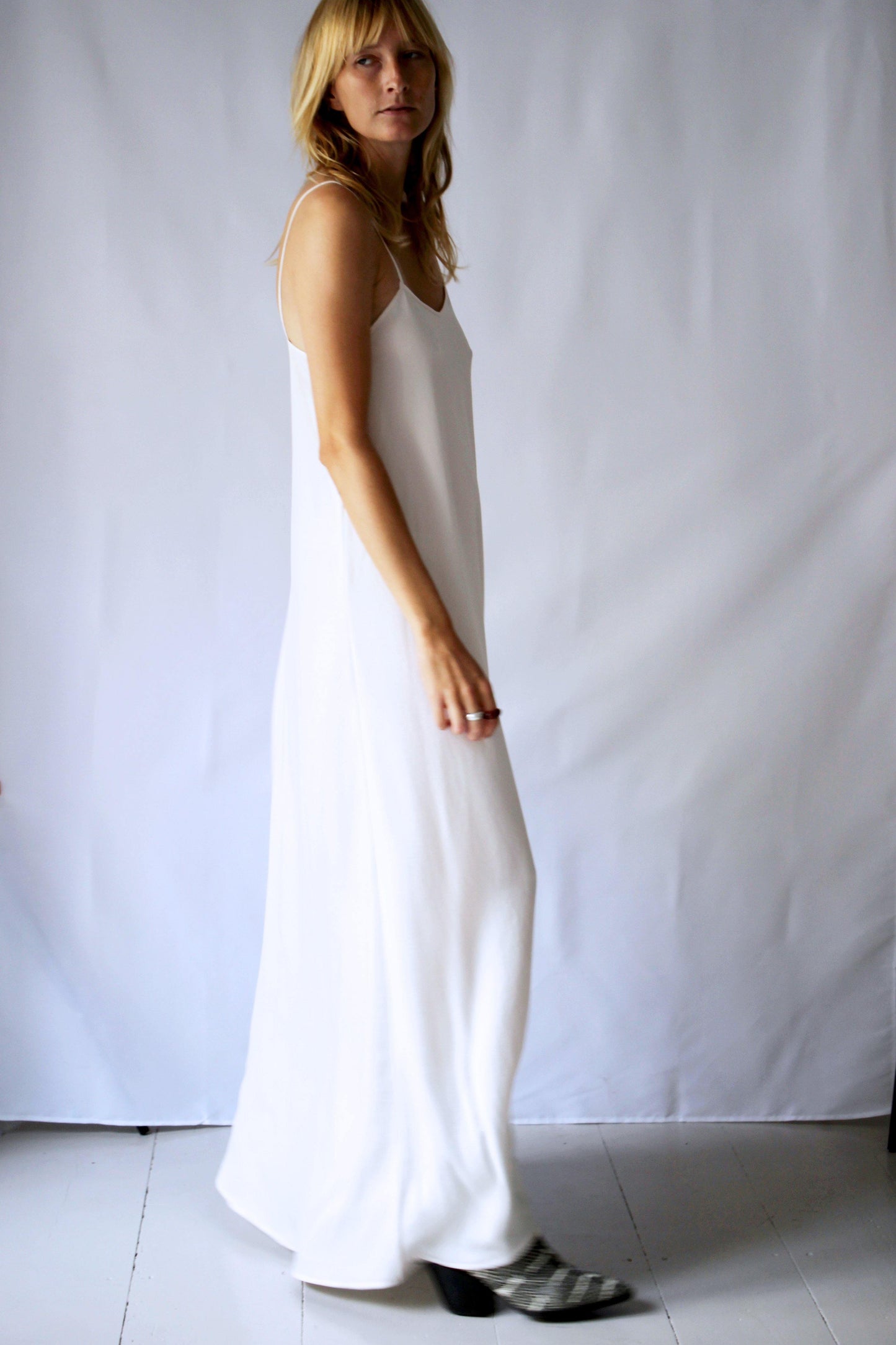 GOOD SLIP DRESS IVORY - The Good Store Berlin